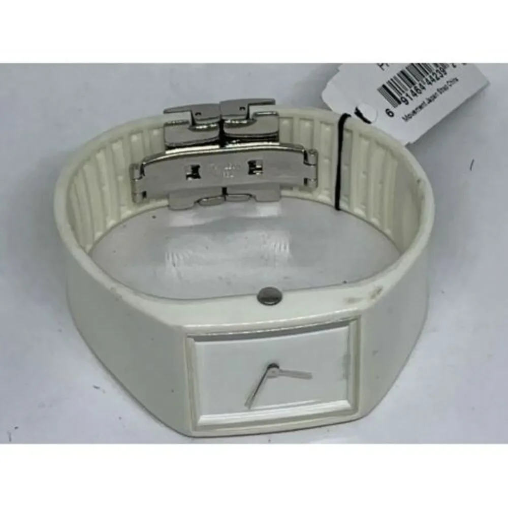 Starck PH5035 Economique Unisex Silicone Analog White Dial Quartz Watch Aa124